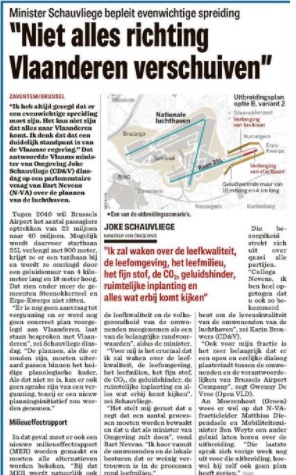 nieuwsblad luchthaven