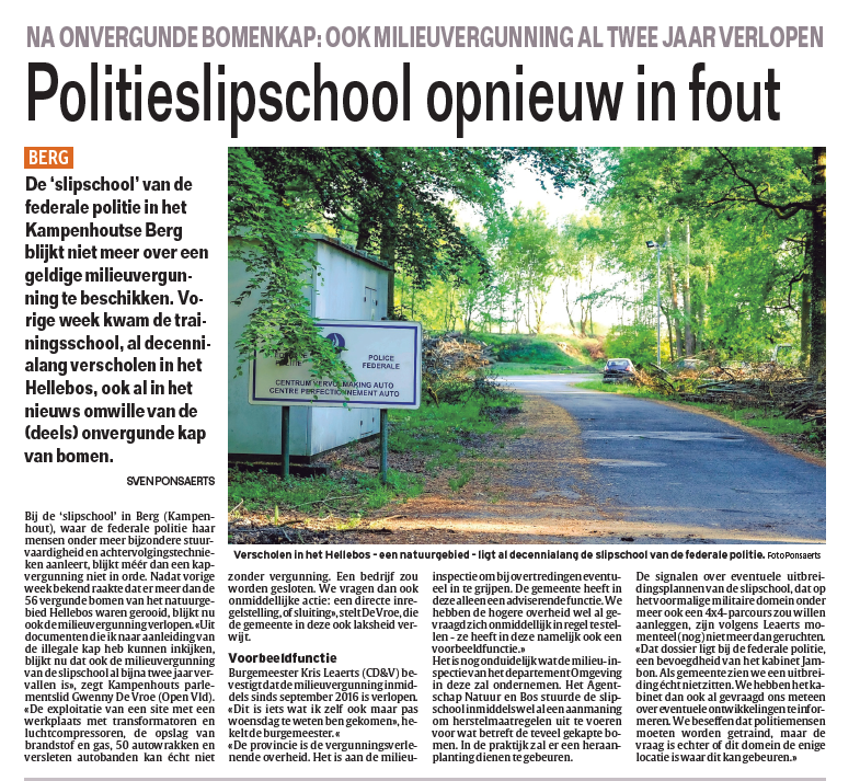 slipschool HLN 18mei